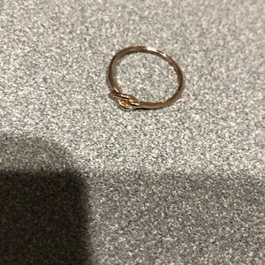 Silver Color Knot Ring